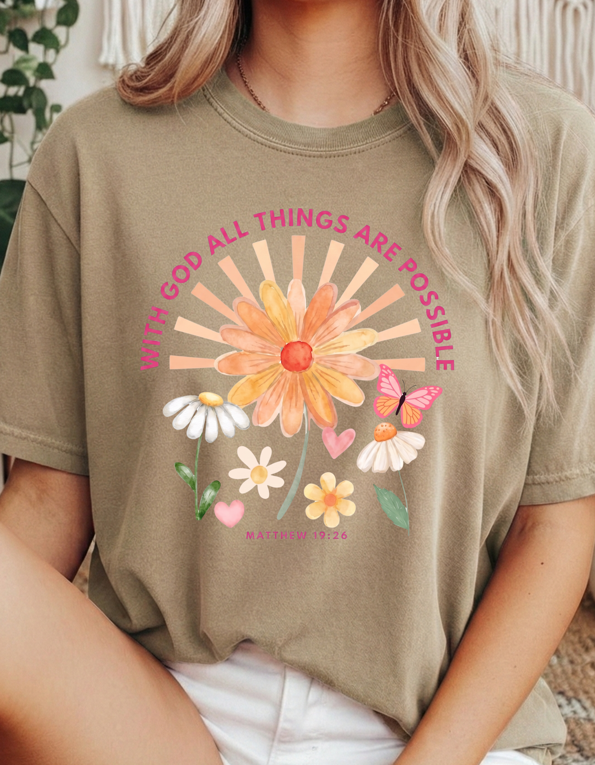 With God All Things Are Possible Shirt