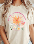 With God All Things Are Possible Shirt