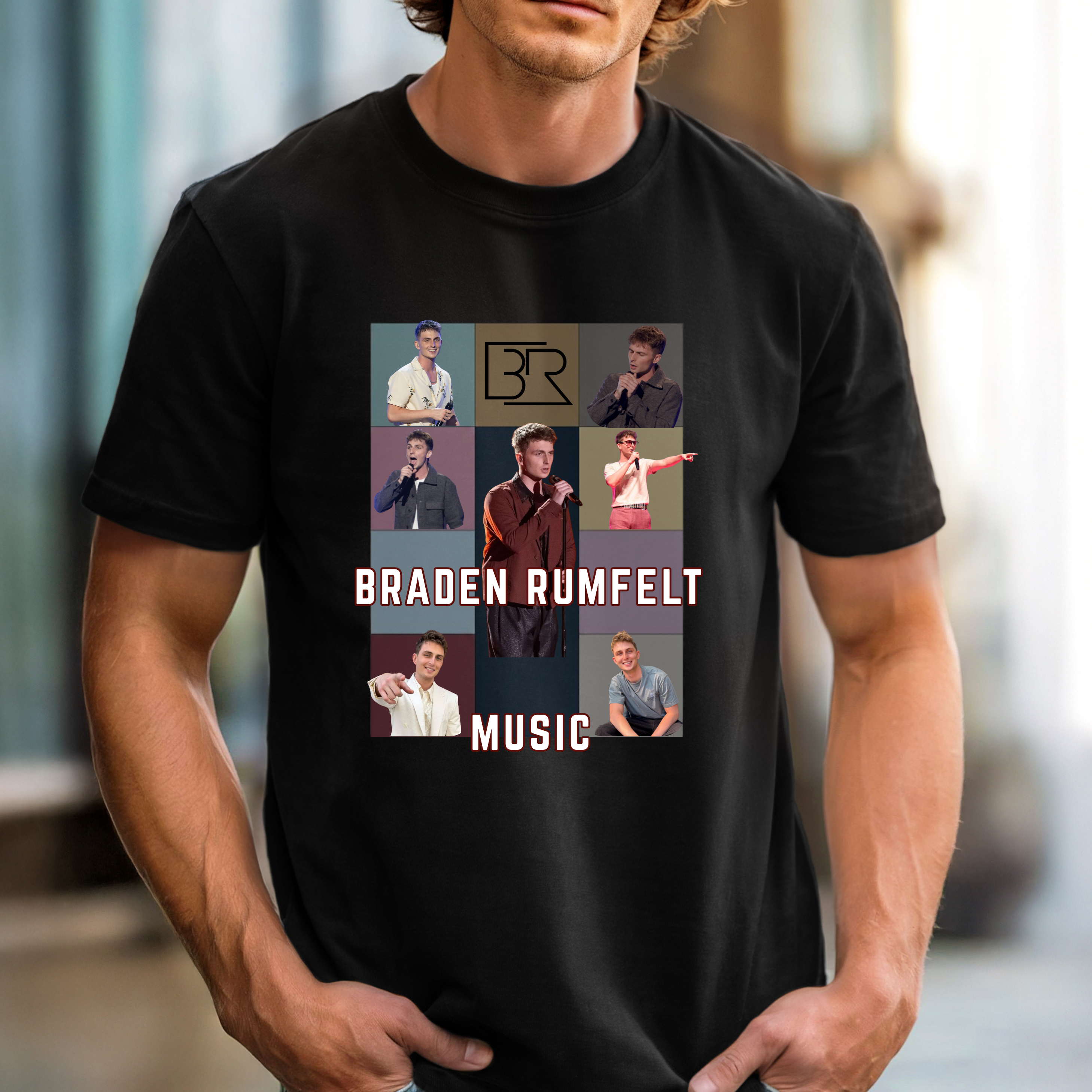 Braden Rumfelt Music "BR" Music Tee