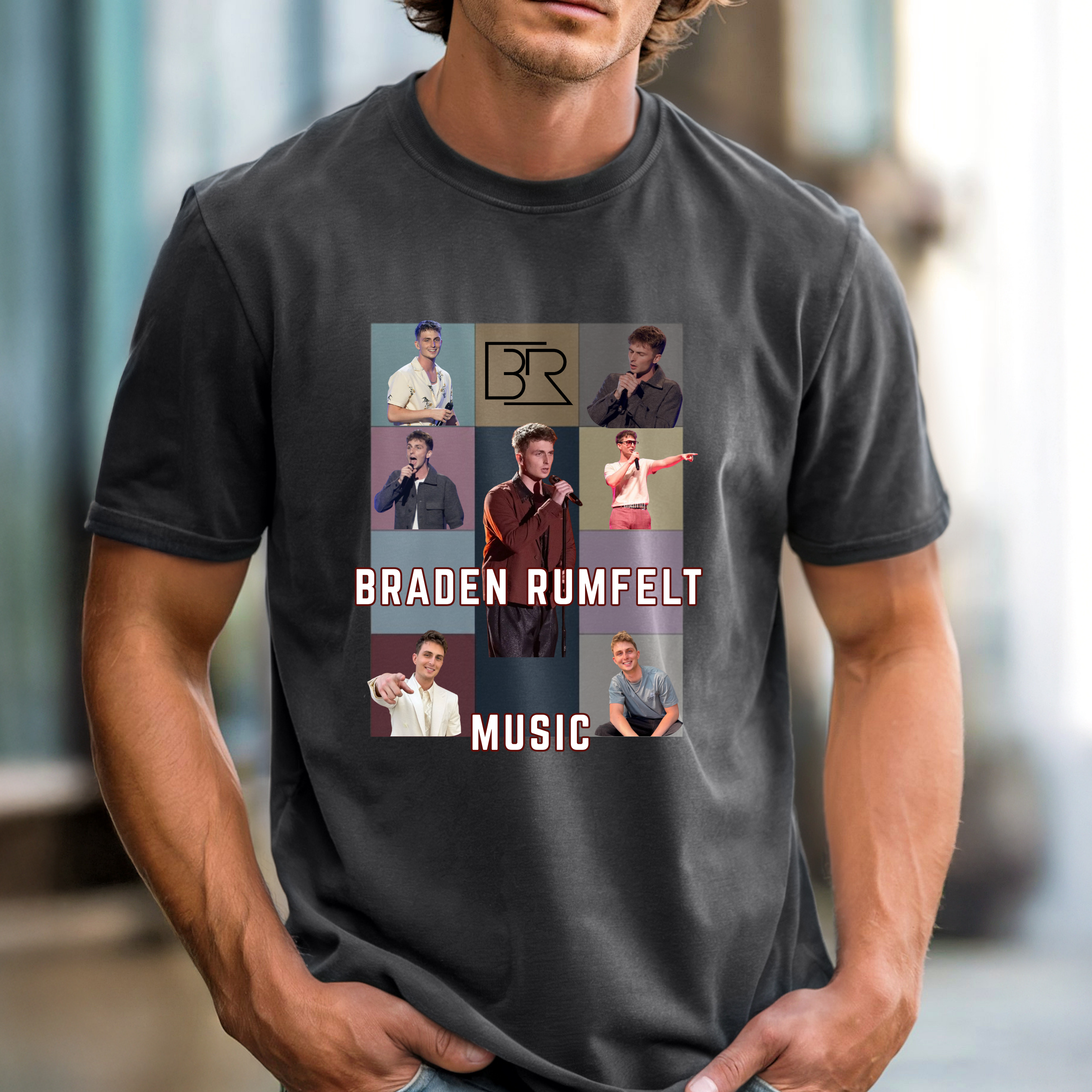 Braden Rumfelt Music "BR" Music Tee