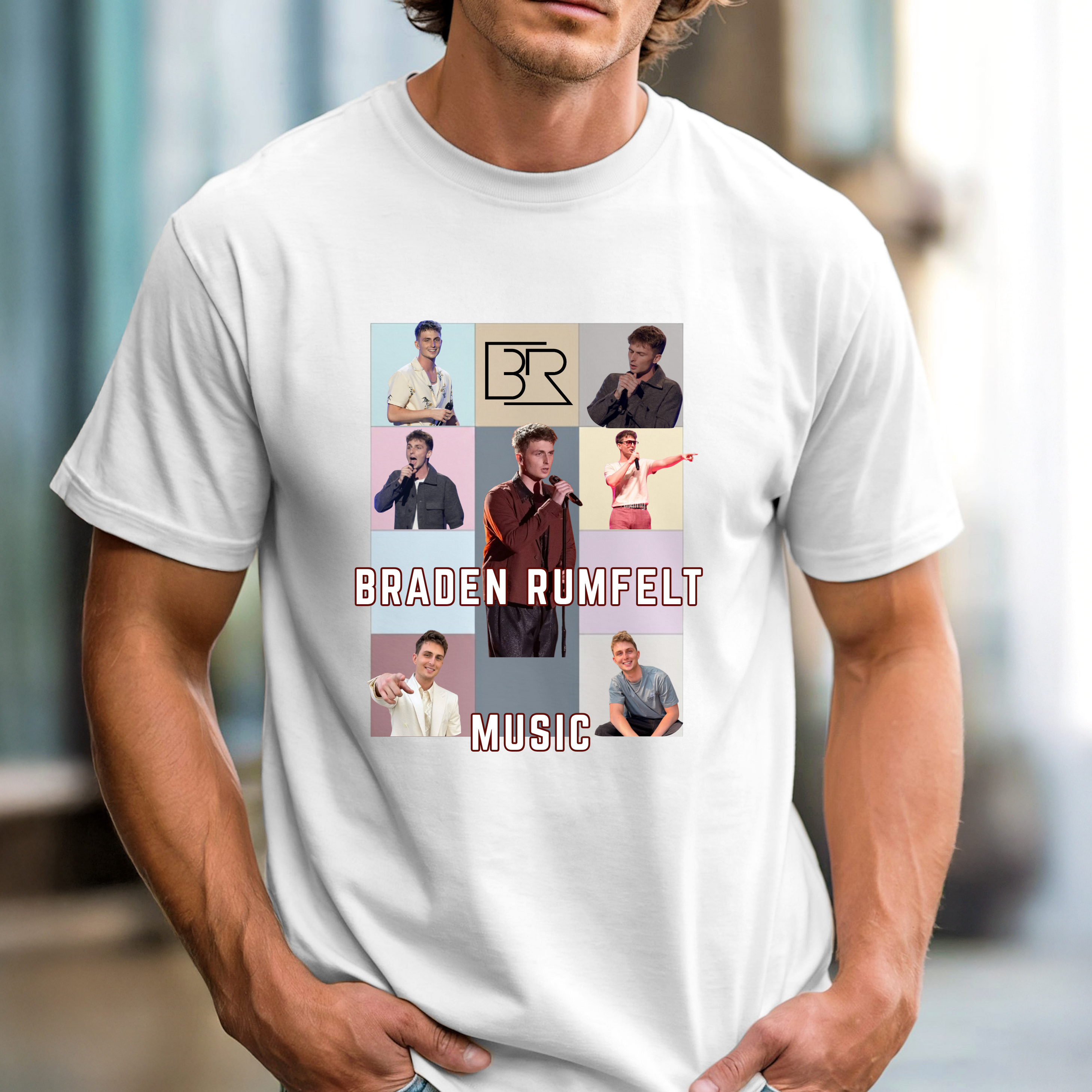 Braden Rumfelt Music "BR" Music Tee