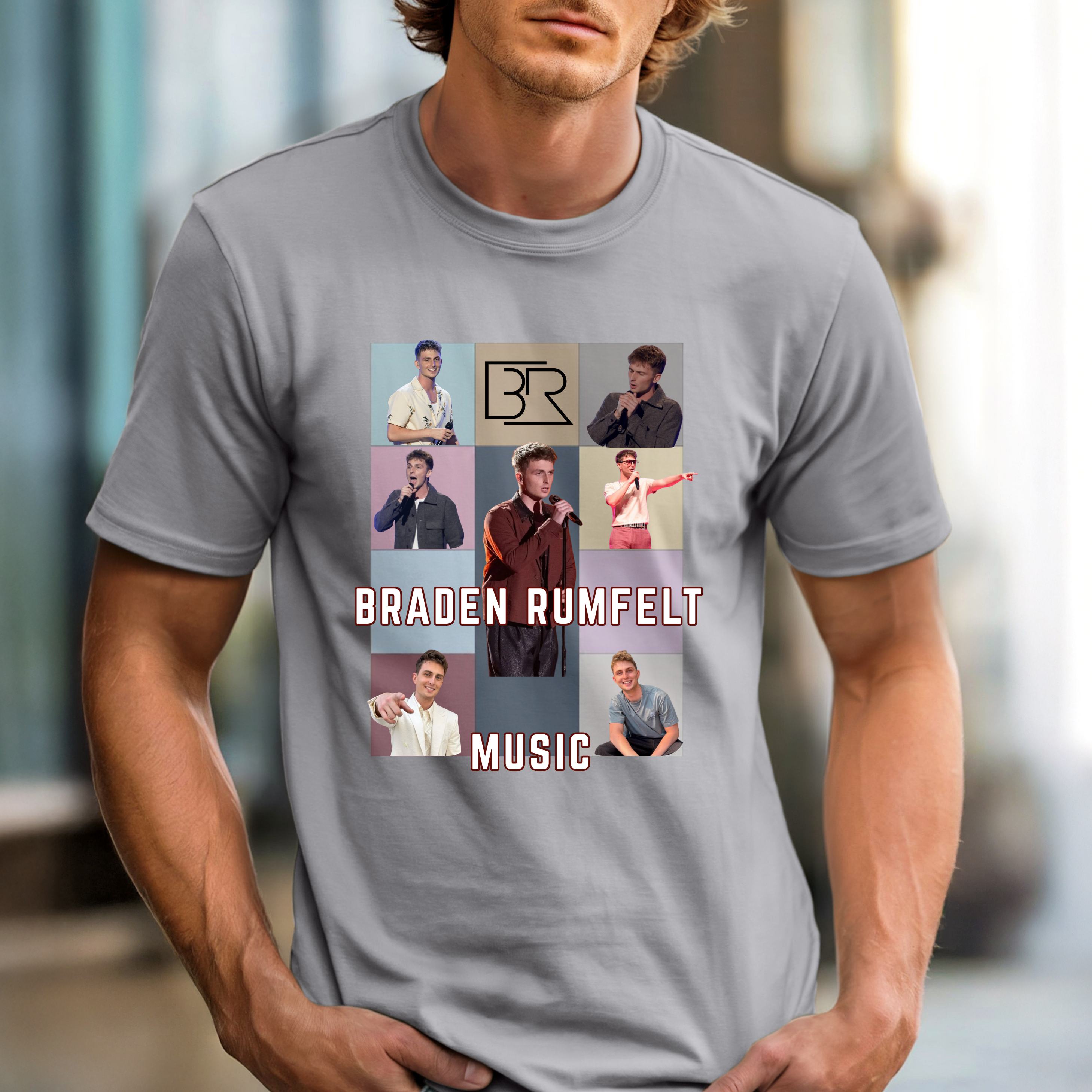 Braden Rumfelt Music "BR" Music Tee
