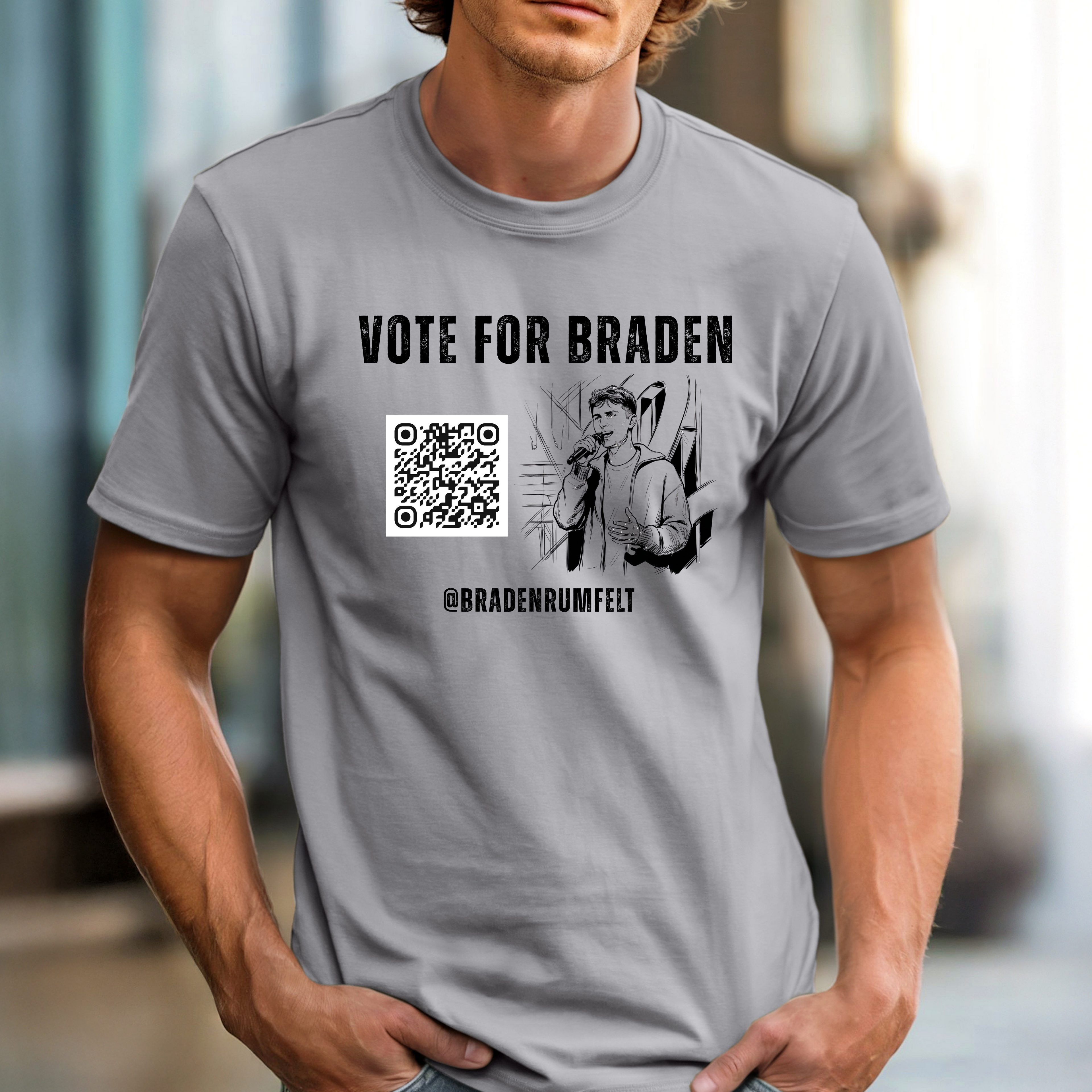Vote for Braden T-shirt