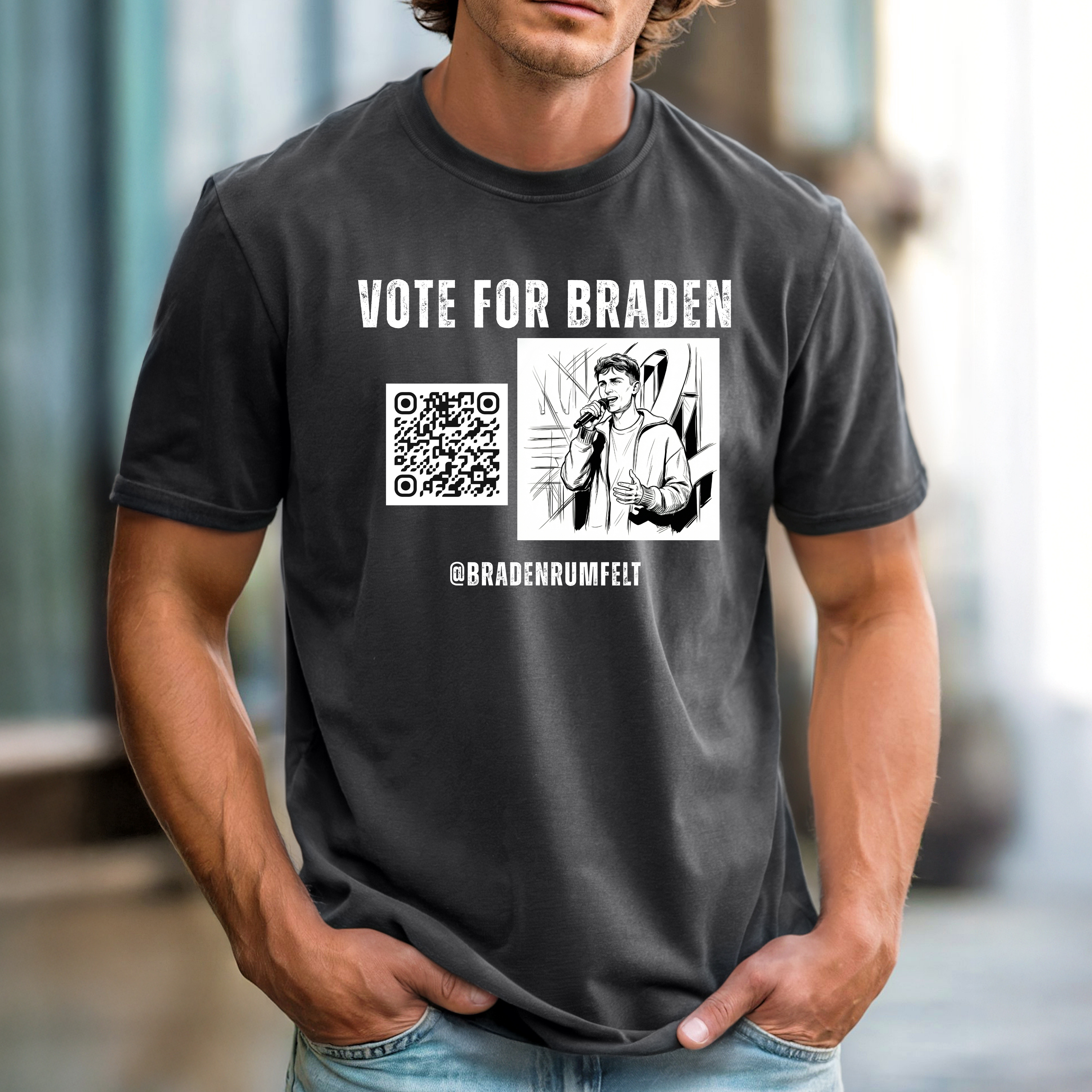 Vote for Braden T-shirt