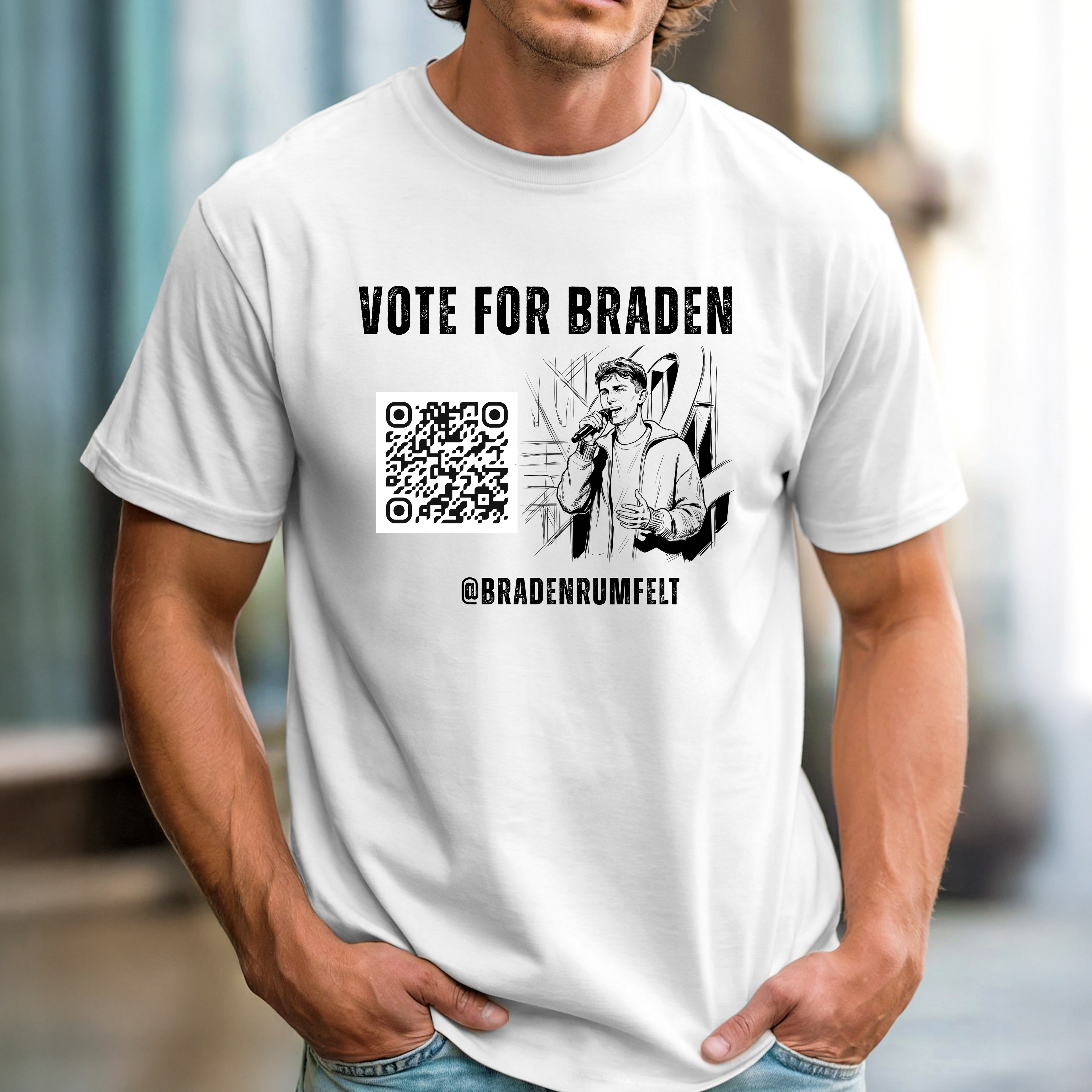 Vote for Braden T-shirt