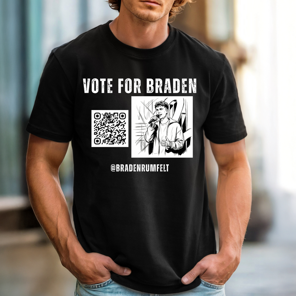 Vote for Braden T-shirt