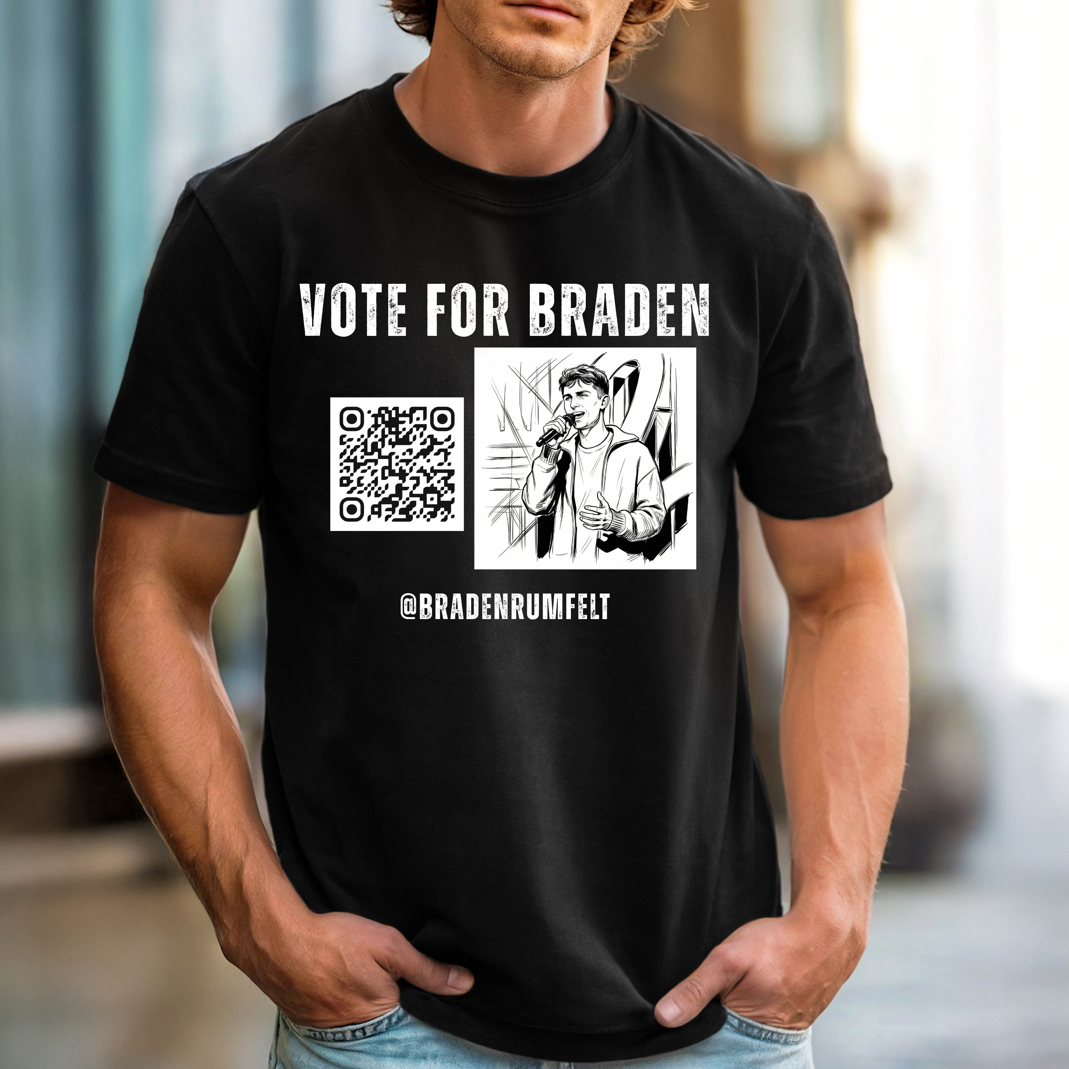 Vote for Braden T-shirt