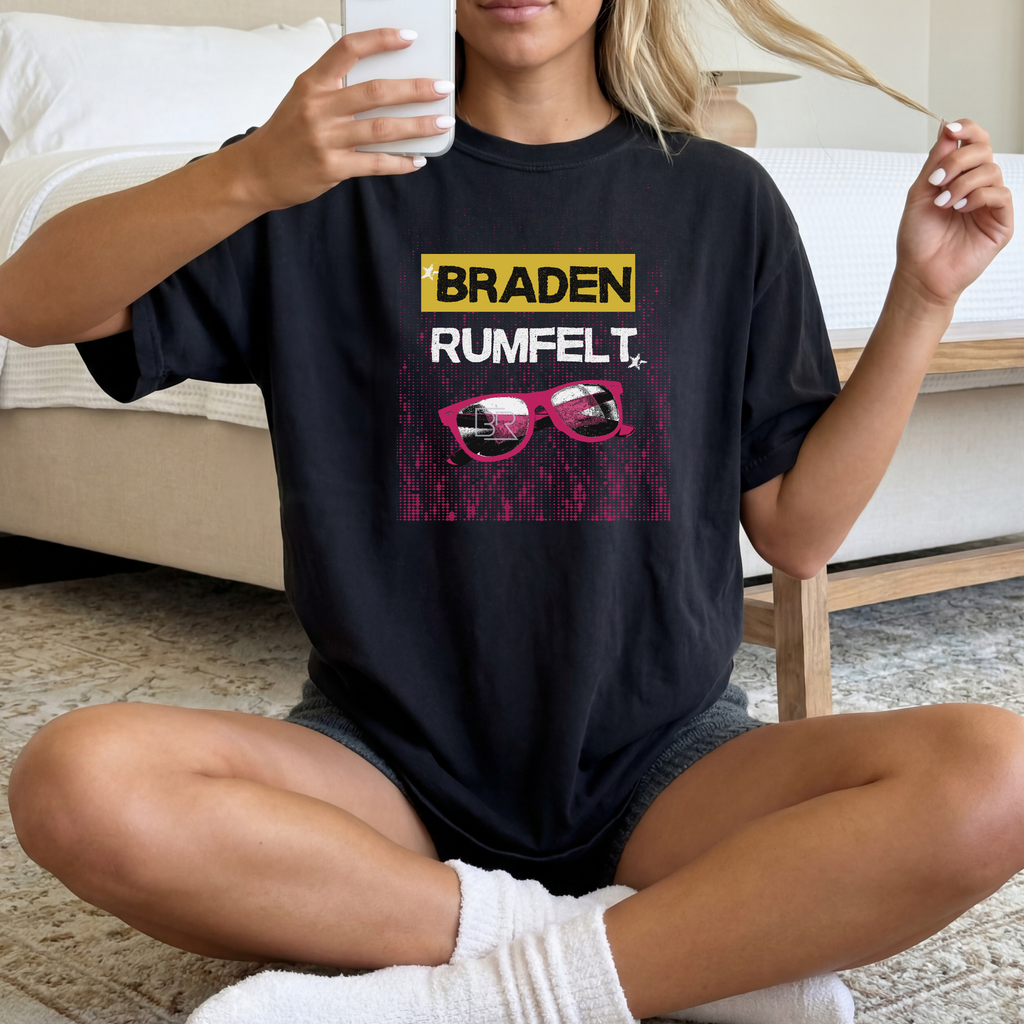 Braden Rumfelt Sunglasses Graphic T-Shirt