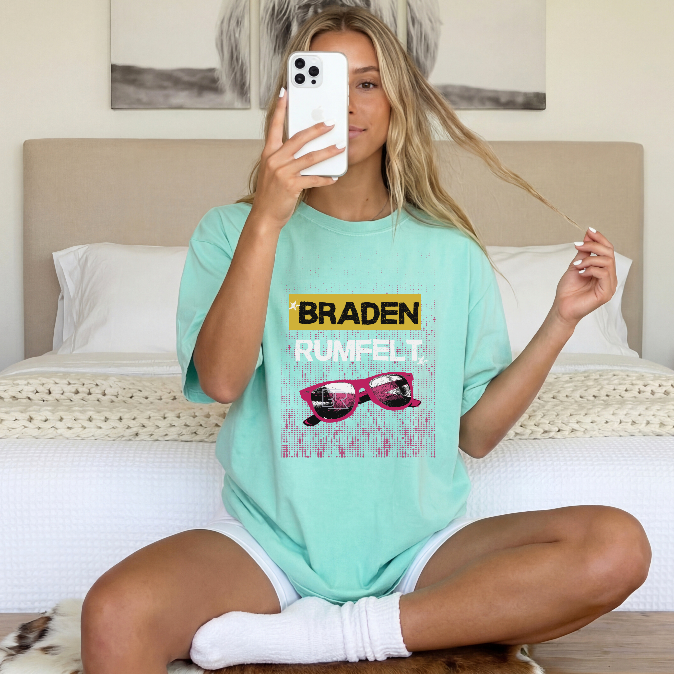 Braden Rumfelt Sunglasses Graphic T-Shirt