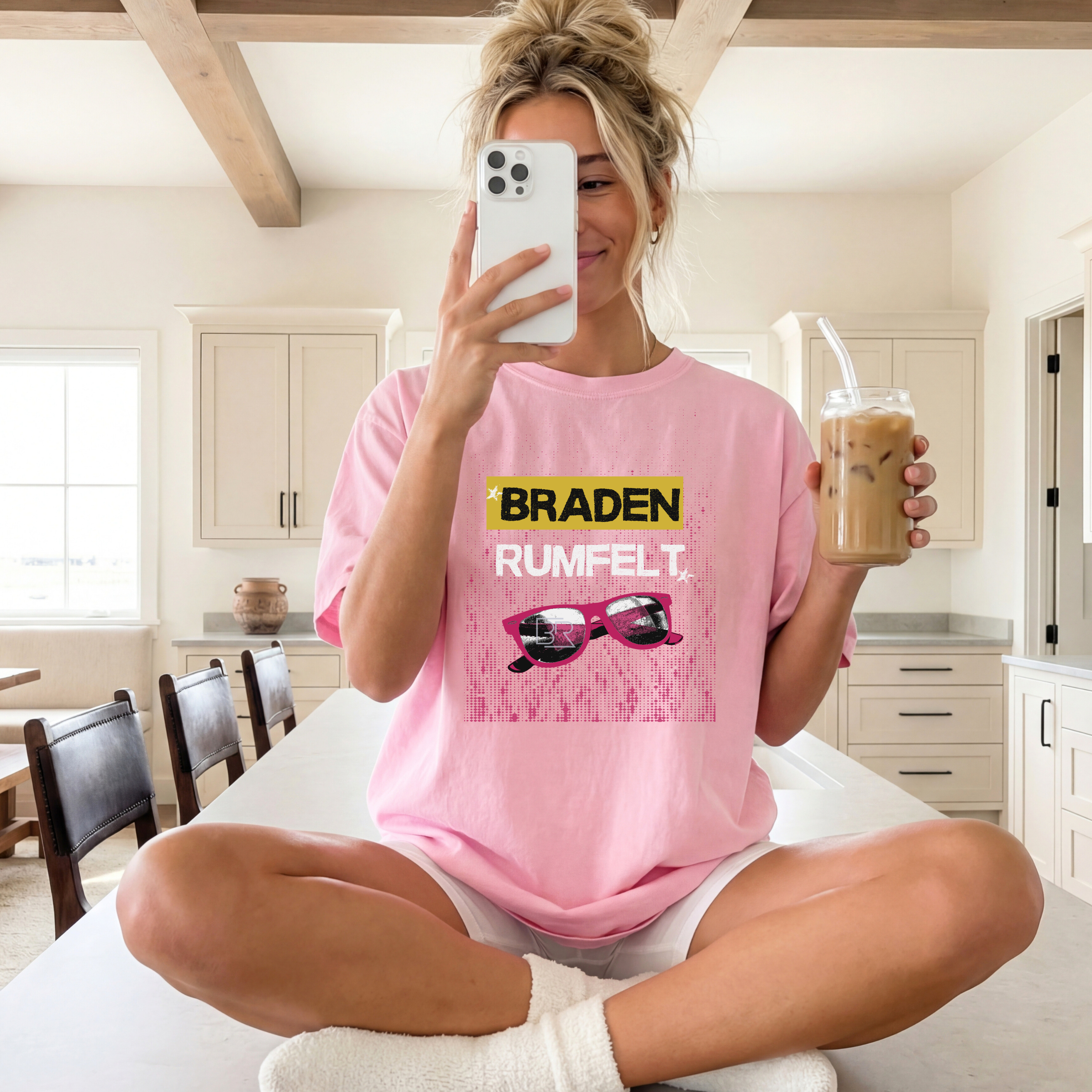 Braden Rumfelt Sunglasses Graphic T-Shirt