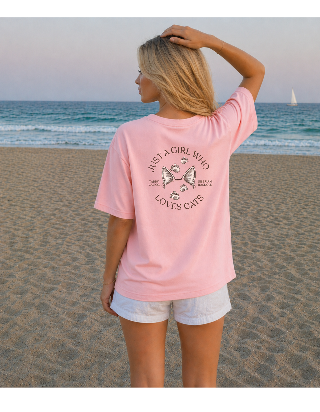 Just a Girl Who Loves Cats Shirt