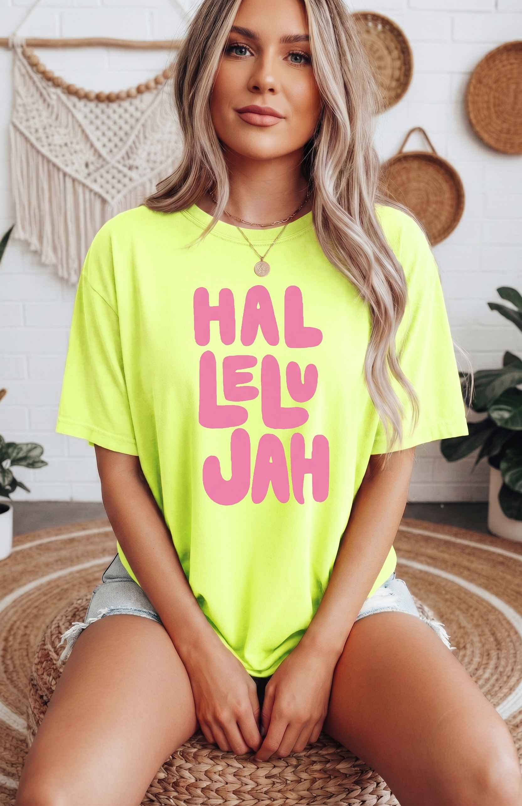 Hallelujah Bright Colors T-Shirt