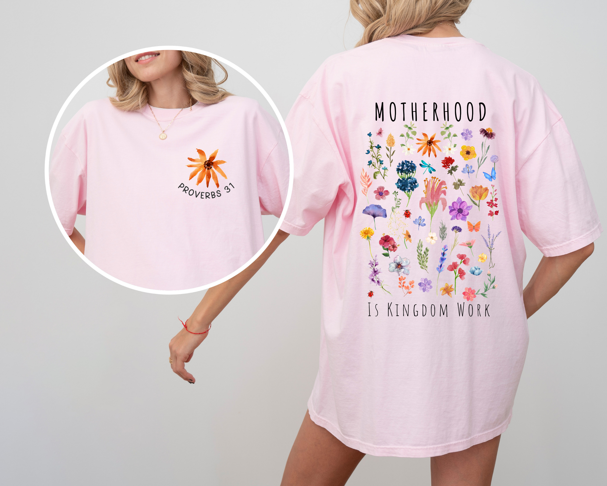 Motherhood is Kingdom Work T-Shirt